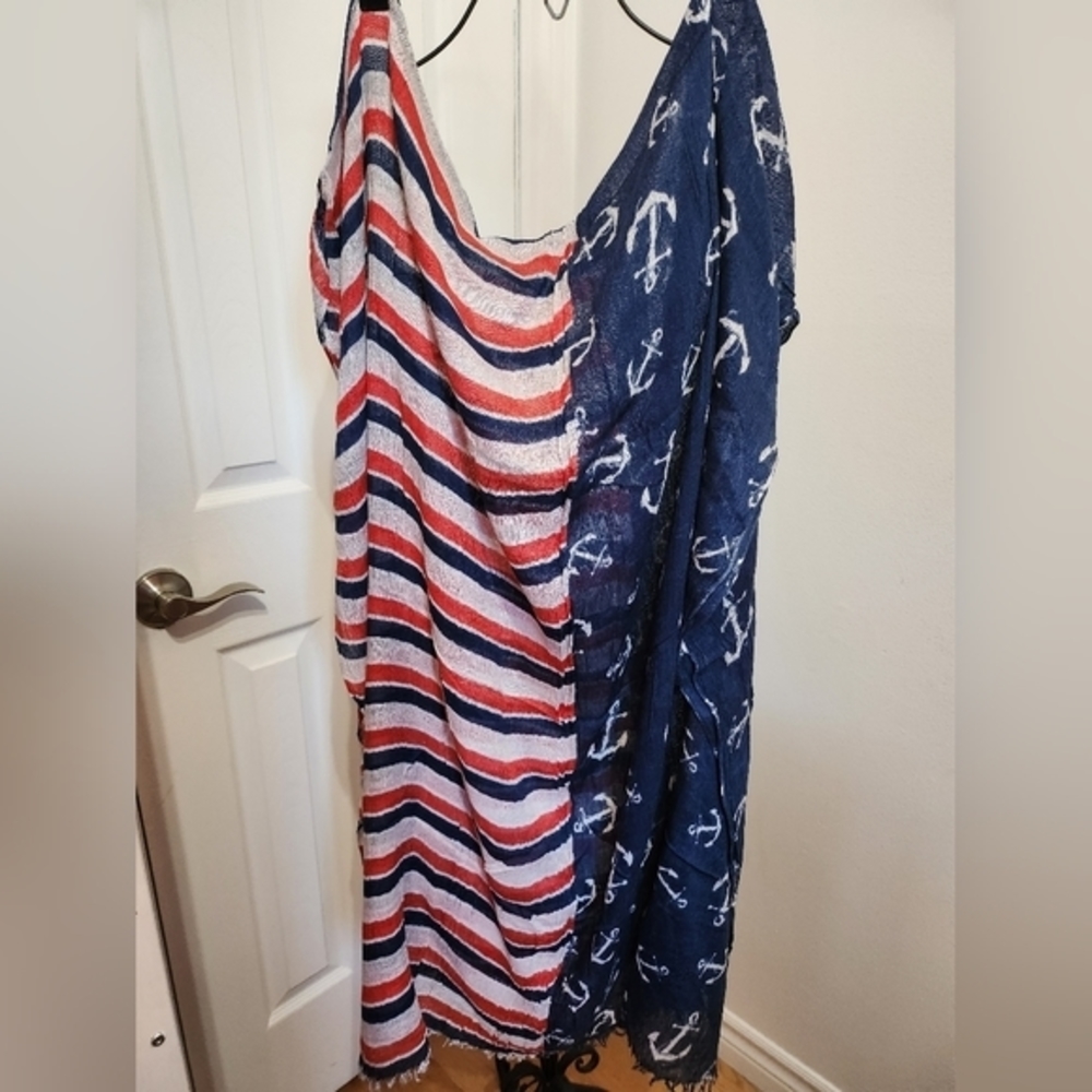 Nautic light‎ scarf